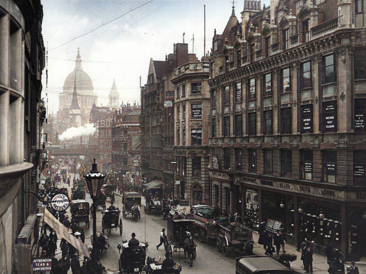 Fleet Street 1906 London